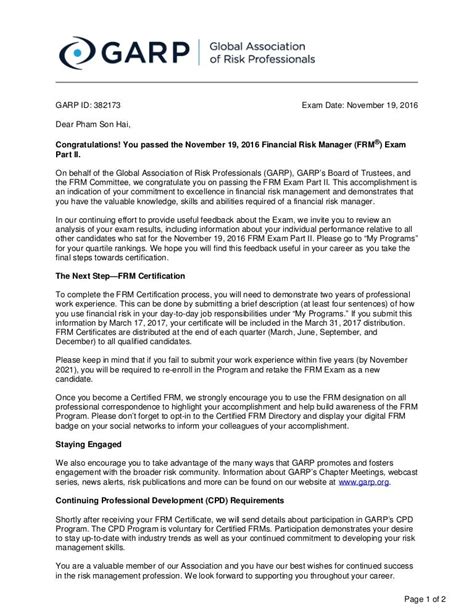 frm part 2 results|FAQs .